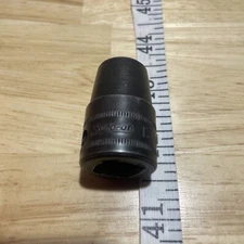 Snap On IMM120 12mm Shallow Impact Socket 1/2" Drive 6 Point tool UNDERLINED