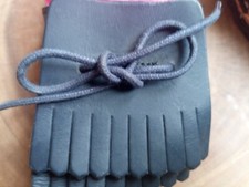 Minorchine ciabattine in cuoio bimba Tg 36 EU