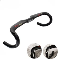 400/420/440mm Road Bike Full Carbon Internal Routing Handlebar Stem UD Matte