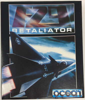F-29 Retaliator Atari ST Big Small Box  NEU 
