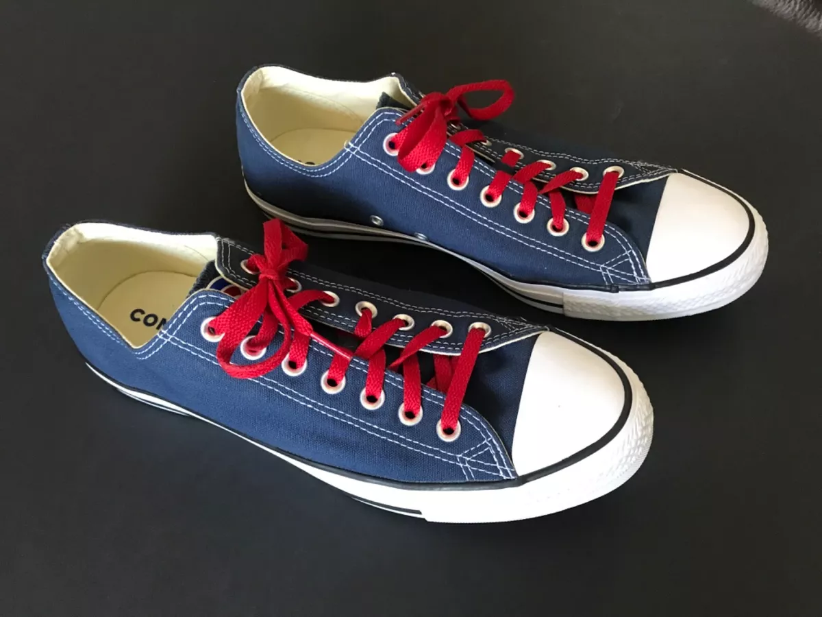 Converse All Star Low Top Custom Chicago Cubs Mens Size 10 Shoes