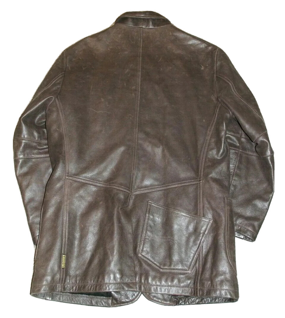 Vintage Armani Jeans Simin T Quilted Leather Jacket Size 34 Vintage Armani Jeans Simin T Quilted Leather Jacket Size 34