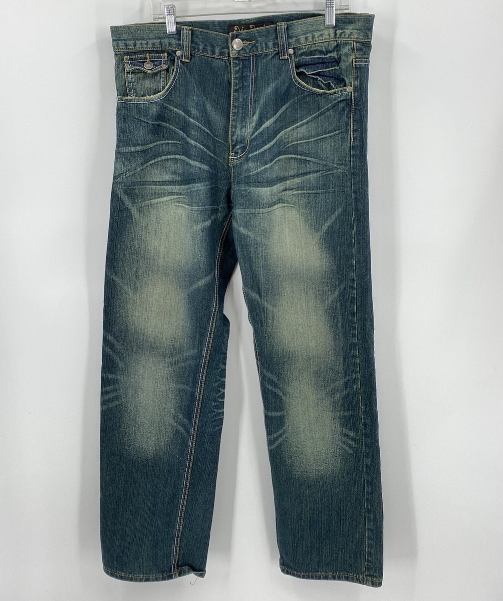 【極美品】Dior Homme ノンウォッシュデニム Dior HOMME ディオールオム ×KAWS 923DS11Z909 デニムパンツ BEE