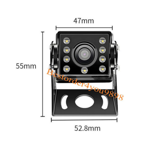 9" HD Car Rear View Monitor + AHD 1080P 8 LED Backup Camera For Bus Truck 20M - Picture 9 of 12
