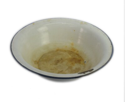 Vintage Indian White Milky Bowl Nic Collectible Table Decorative. i14-71