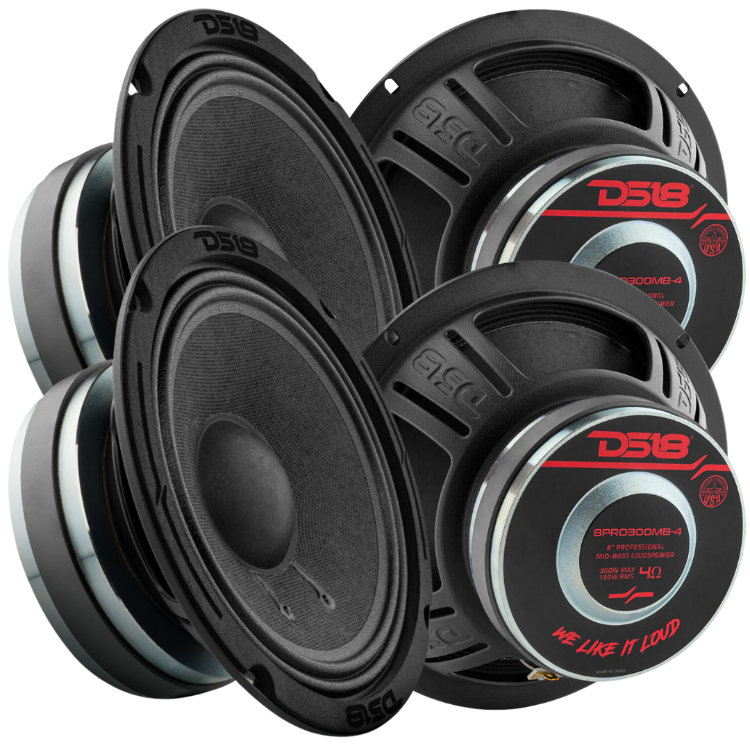 4x DS18 8PRO300MB-4 8