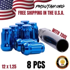 8 Spline Lug Nuts 2024 Kawasaki Mule Pro-FX 1000 HD Pro-FXR LE Ranch Blue Nut