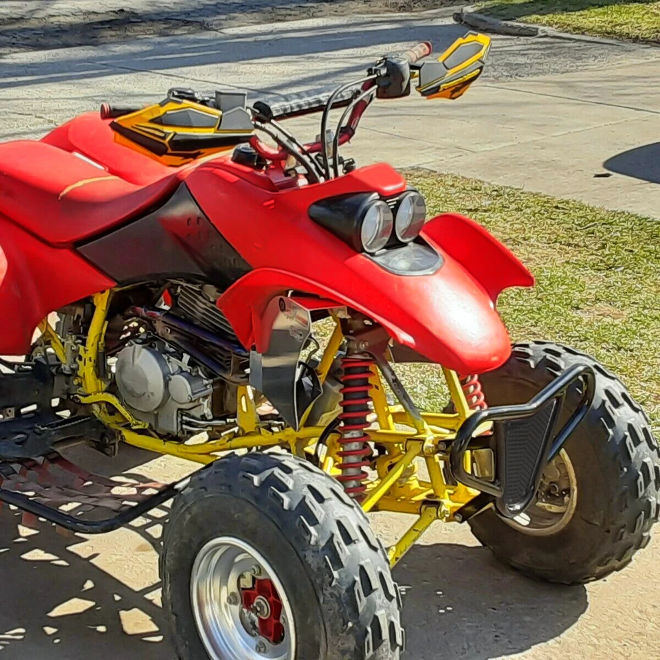 Parachoques delantero para SUZUKI LTZ 400 KAWASAKI KFX400 / DVX Honda TRX 450R 400EX 400X Foto 3 de 4