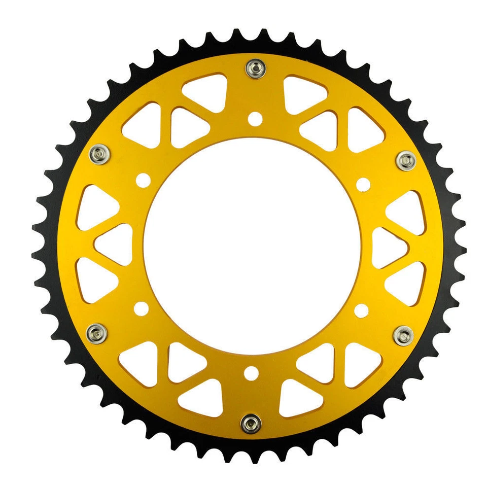 Piñón trasero 49T 520 para Suzuki DRZ400 E/S/SM RM125 RM250 RMZ450 RMX450 Foto 2 de 2