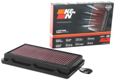 K&N High-Flow Original Lifetime Engine Air Filter: Increase Power 33 - View #6