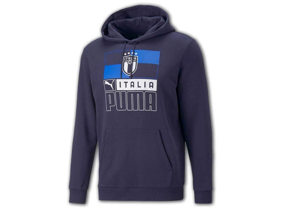 Italien Kapuzensweatshirt Puma FIGC Italia Hoody Azzurri Hoody M L XL XXL 3XL - Bild 2 von 3
