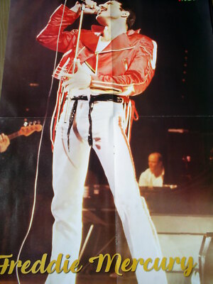 FREDDY MERCURY POSTER 41 cm x 58 cm  QUEEN - TOP 