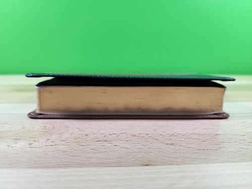 NIV Compact Holy Bible, Tan & Black Duo-Tone, 2011 Zondervan Red Letter Edition - Picture 5 of 7