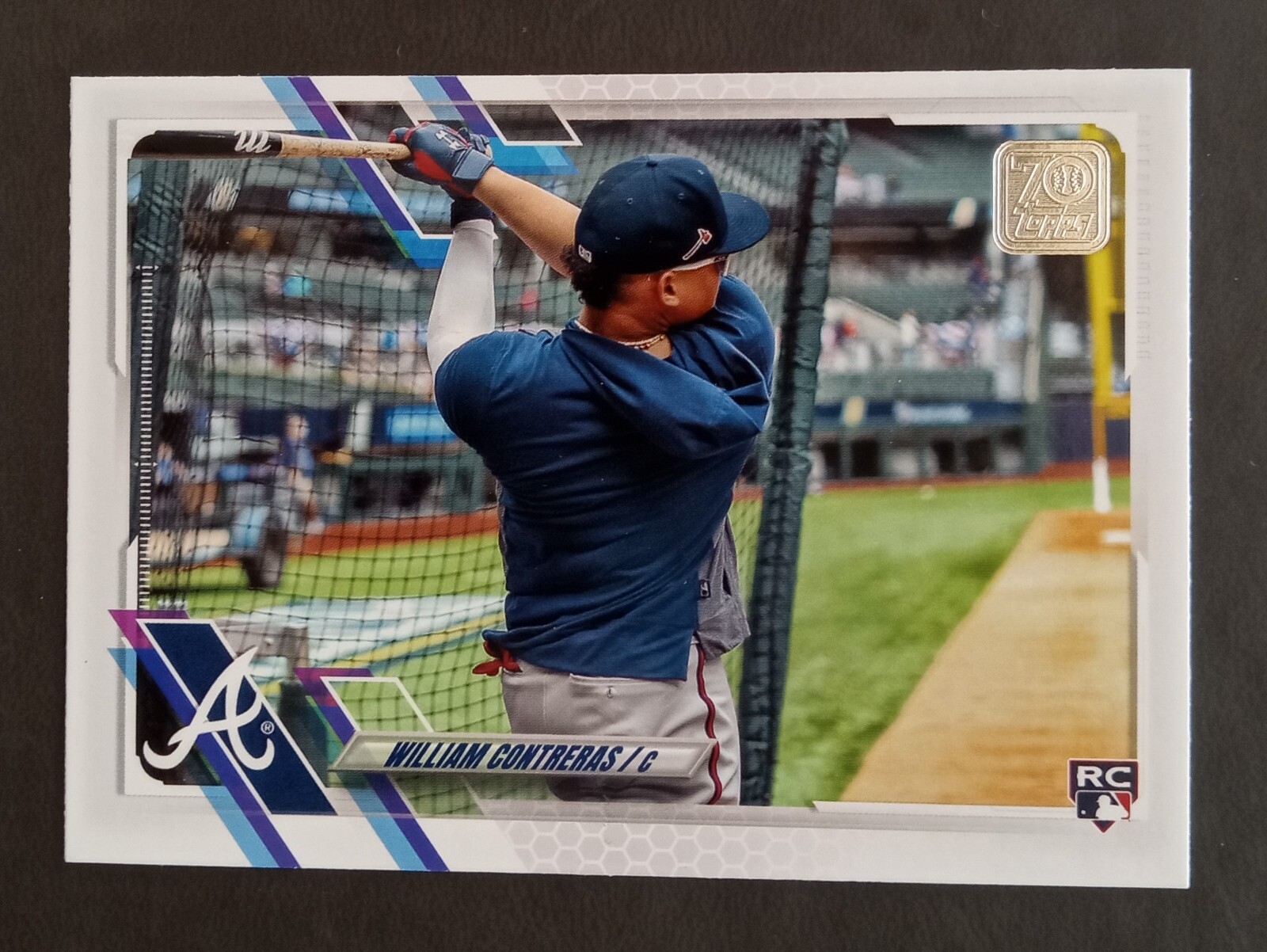 2021 Topps Series 2 William Contreras Rookie Photo Variation SP #390