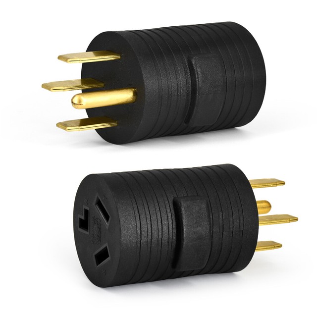 NEMA 1450P to 1030R 240V 50A Welder Dryer Charger Compact Power Cord Adapter eBay