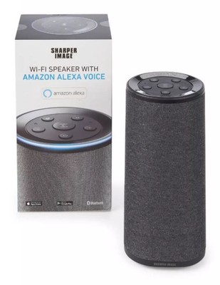 sharper image wifi speaker with alexa
