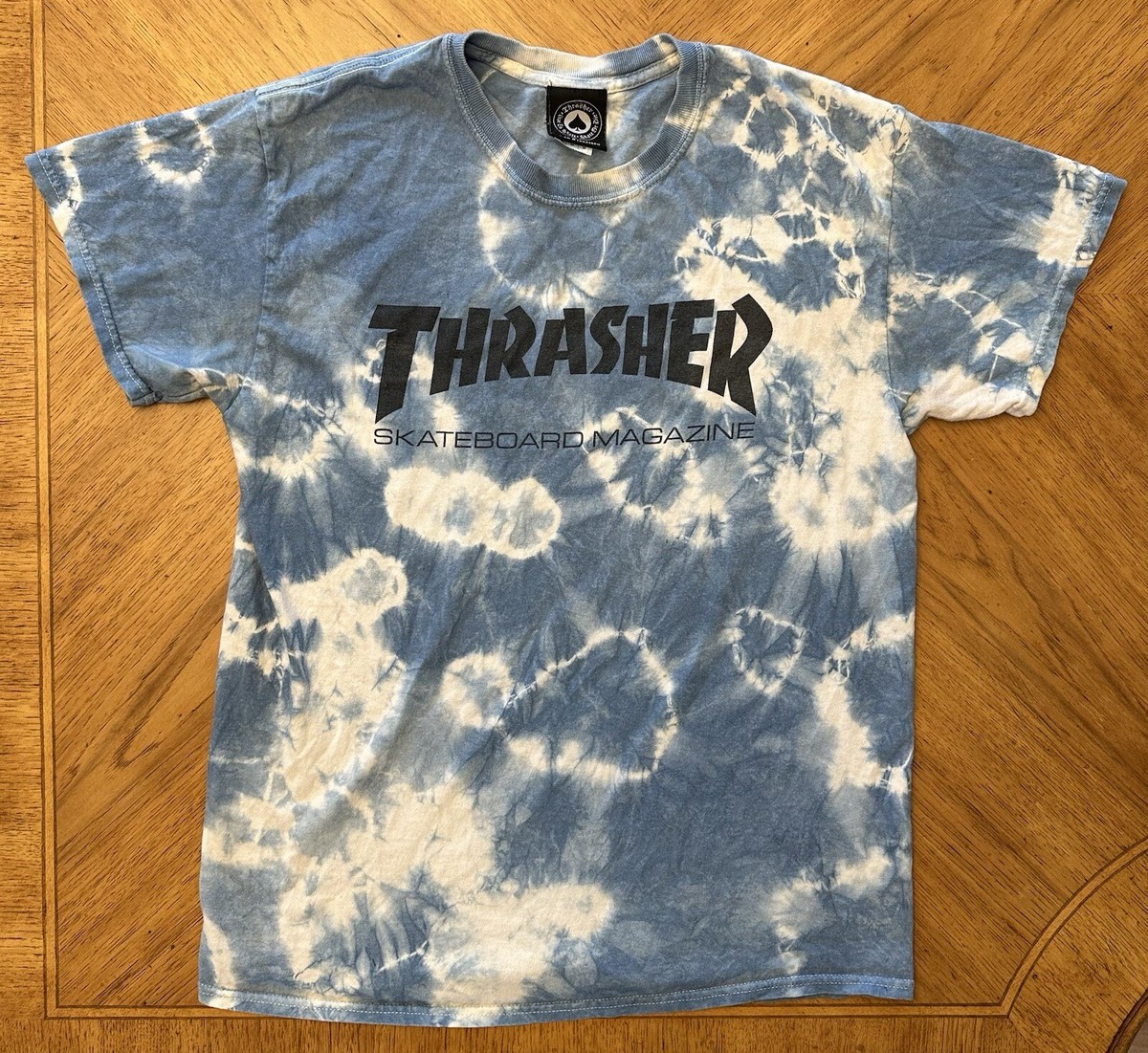 THRASHER - レア！THRASHER MAG TIEDYE TEE Thrasher Magazine Tie Dye Skateboarding t shirt Small @H3 | eBay