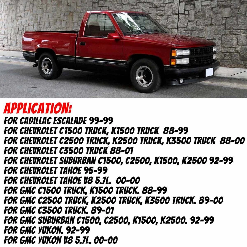 Door Hinge Pins Bushing Kit For Chevrolet Suburban C1500 C2500 K1500 K2500 92-99 - Image 2 of 4