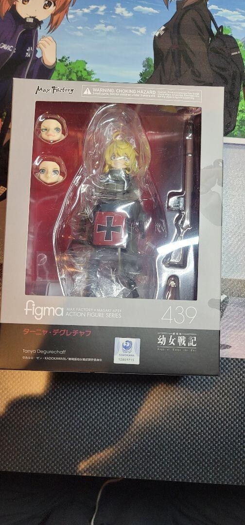 figma 439 Saga of Tanya the Evil Tanya Degurechaff Figure figma