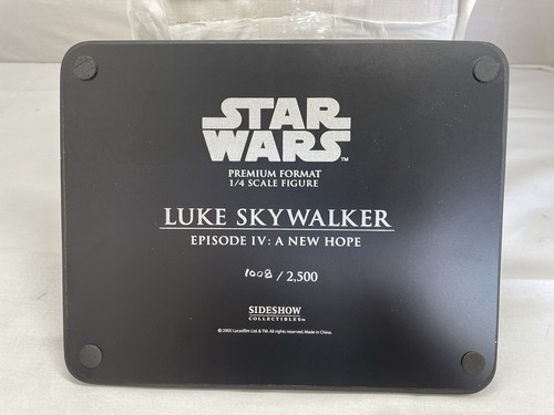 Star Wars Sideshow Collectibles Luke Skywalker Premium Format 1008 of 2,500 - Picture 12 of 22