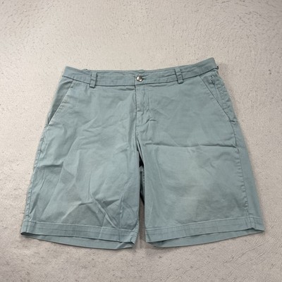 Lululemon Shorts Mens 34 Slim Blue Commission Qwick Casual Golf Chino 9 Inch
