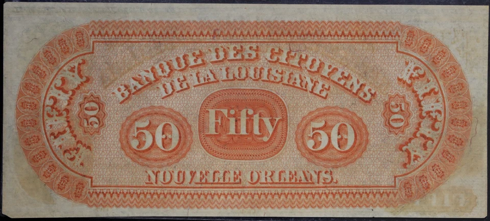 $50 - The Citizens Bank of Louisiana At Shreveport - Unissued - Image 3 of 3