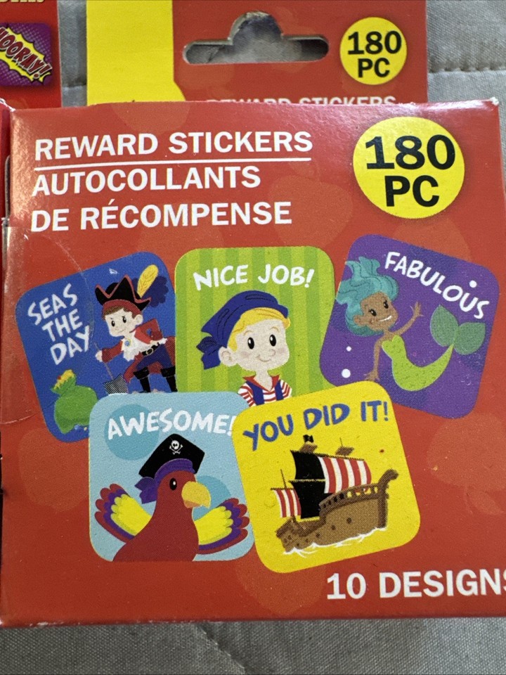 360 Reward Motivational Stickers For Kids 20 Designs | eBay