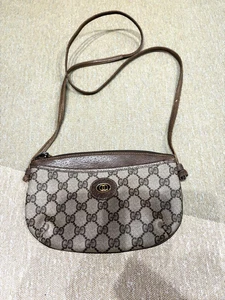 Sac à bandoulière GUCCI marron motif GG #QOGQ1B