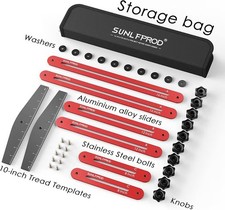 Stair Tread Template Tool - Solid Stair Tread Gauge, Stair Tools for Stair Measu