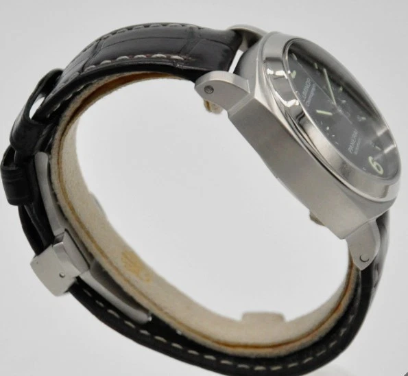 Автоматический кожаный хронограф Panerai Luminor 40 мм сталь PAM00310 - Изображение 2 из 4