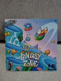 PC Engine HuCARD Fantasy Zone Rare Japan Region