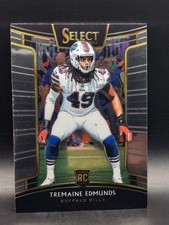 2018 Panini Select - Concourse Level Rookie Card #26 Tremaine Edmunds (RC) Bills. rookie card picture