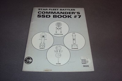 Star Fleet Battles Commander s SSD Book #7 Task Force Games 3020