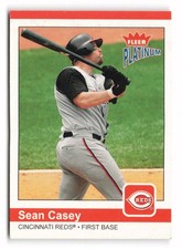 2004 Fleer Platinum #47 Sean Casey Cincinnati Reds