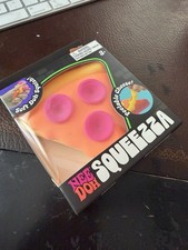 NeeDoh SQUEEZZA Yellow Pizza Slice Squishy Toy Nee Doh Fidget Toy Authentic