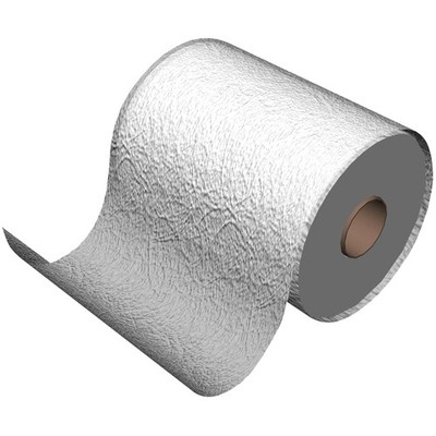 37.5 Sq Ft Waterproofing Anti-Fracture Fabric Membrane Roll for Tile Installa...