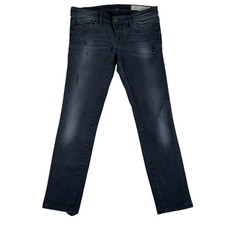 Diesel Jeans Womens 29 Skinzee-Low Charcoal Low Rise Slim Skinny Stretch Denim