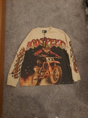 Godspeed Full Throttle LS T-Shirt (Bone) XXl- New With Tags