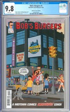 Bob's Burgers #1 MidTown Comics Edition Dynamite Entertainment 2014 CGC 9.8