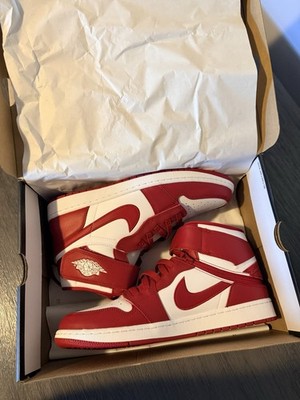 Size 12 - Air Jordan 1 FlyEase High Cardinal Red