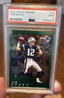 2002 Topps Chrome - Tom Brady #100 PSA 9 Mint NO RESERVE