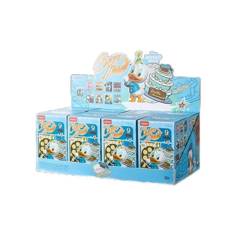 MINISO Disney Donald's Cubierta Modelo Serie Caja Ciega Confirmada Figura Juguete Regalo Foto 3 de 4