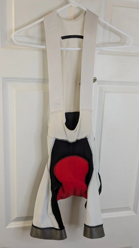 Bontrager, Mujer, Culotte con tirantes, Blanco y Negro, Talla 4, Pequeño Foto 4 de 4