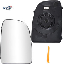 Driver Left Side Power Heated Mirror Glass Fit for Ram Promaster 1500 2500 3500