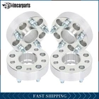 (4) 1.5" Hubcentric Wheel Spacers For Honda Acura 5x114.3 64.1mm Bore M12x1.5