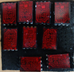 Numeric Multi-segment LED HP 5082-7302 Left Hand D.P Lot of 9 CHEAP