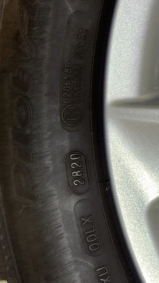 4 X Michelin Winterräder für BMW X3 245-50x18 Runflat 100H - Bild 3 von 4