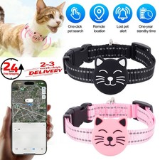 Cat Tracker Finder GPS Collar Electronic Pet Locator Waterproof for iOS& Android