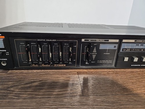 Fisher CA-39 Integrated Stereo Amplifier W/ EQ & AM/FM Tuner FM-39 Works Great. - Picture 5 of 8