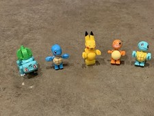 Lot Of 5 Mega Pok mon Building Blocks Characters
